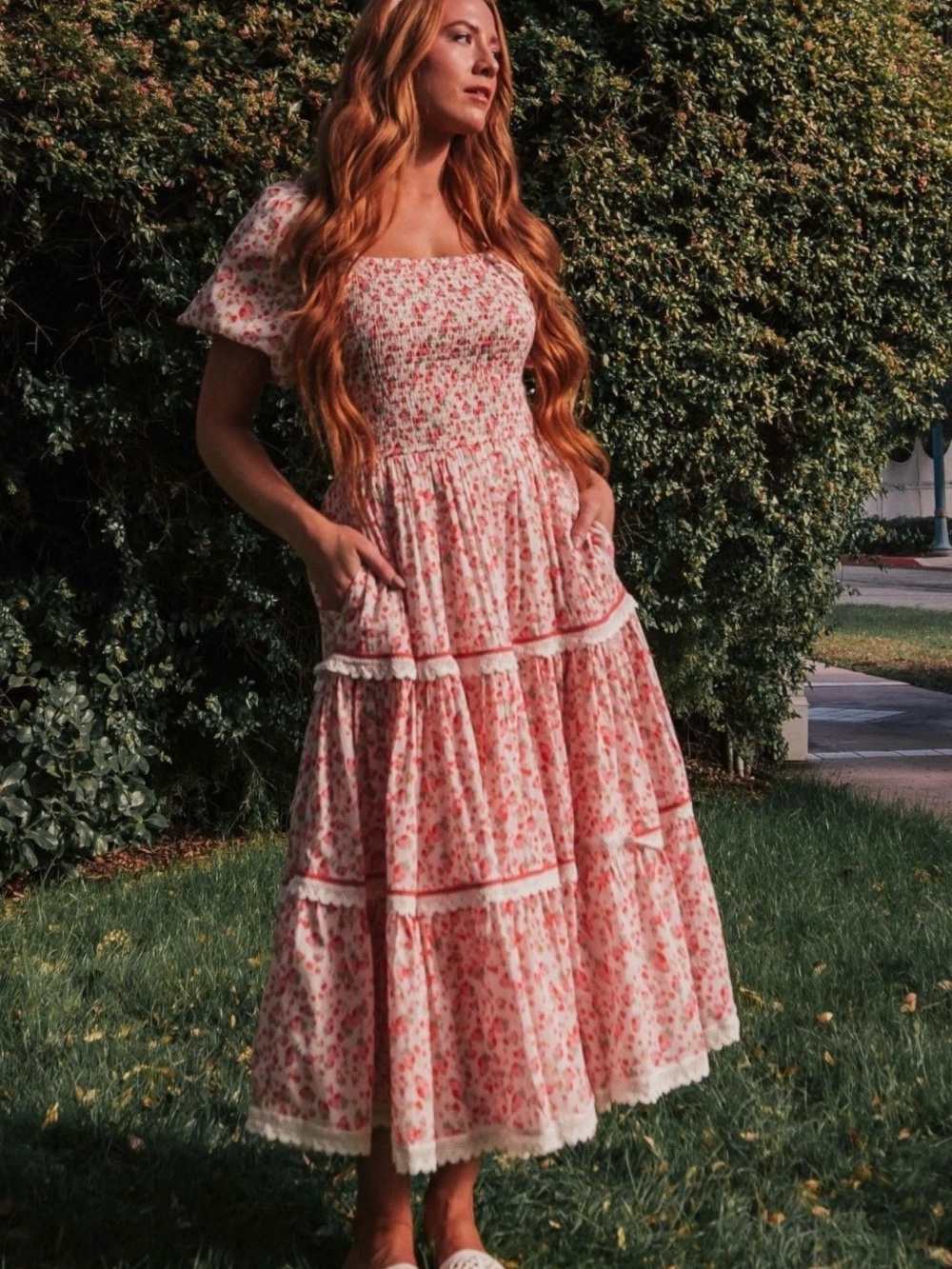 JessaKae Strawberry Shortcake Midi Dress